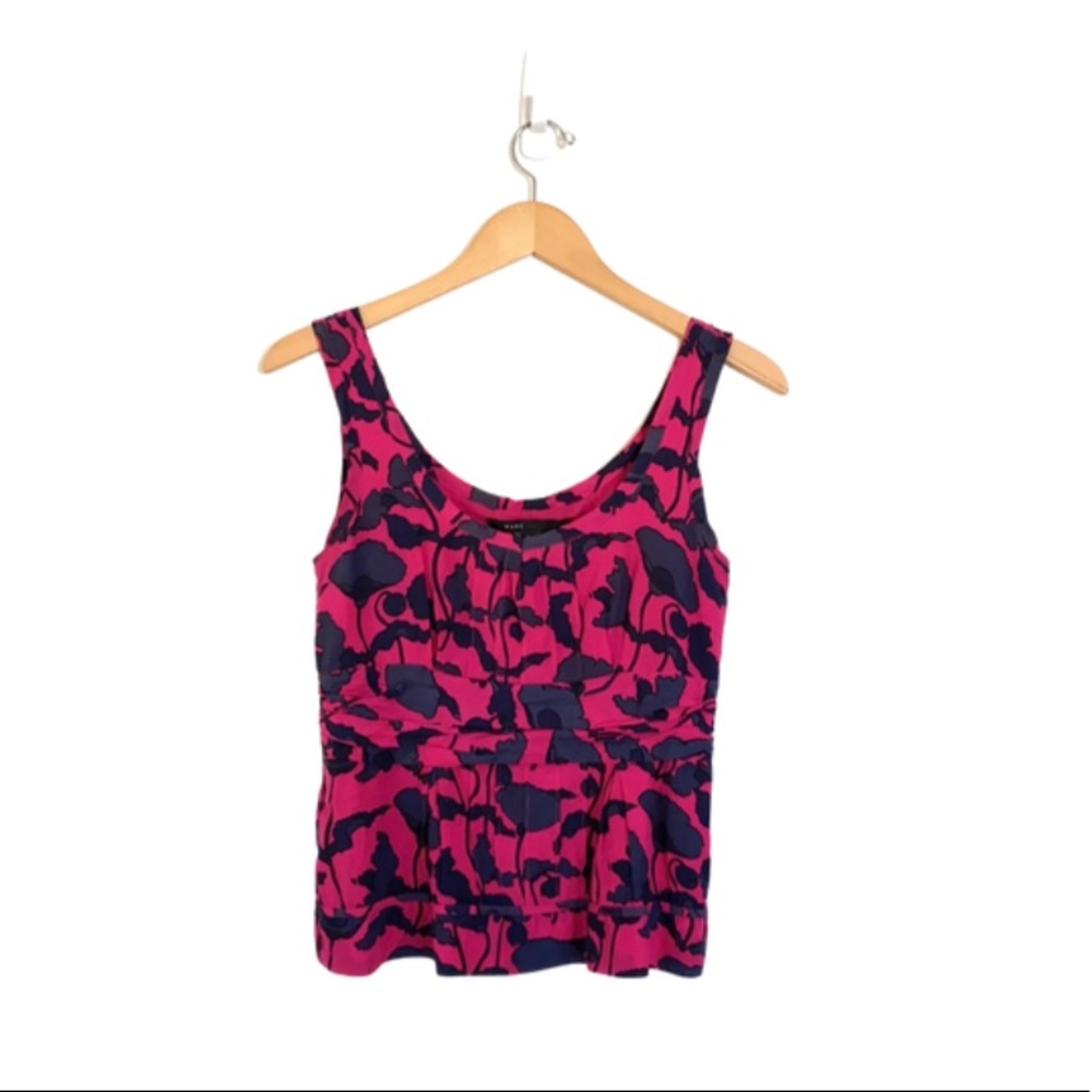 🌺 Marc by Marc Jacobs Poppy Silk Tank 🌺